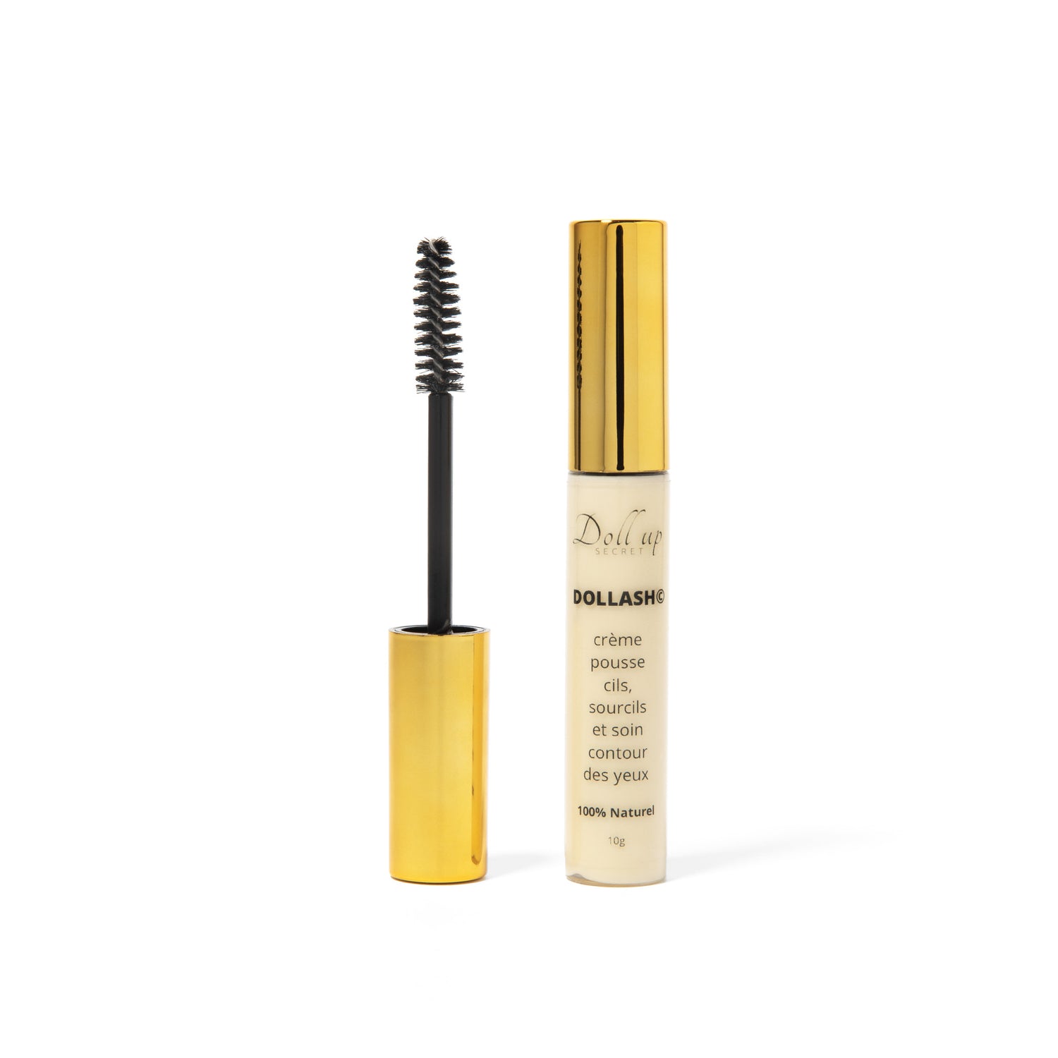 Dollash© 3 en 1 - Crème pousse cils, sourcils et soin contour des yeux (10g)